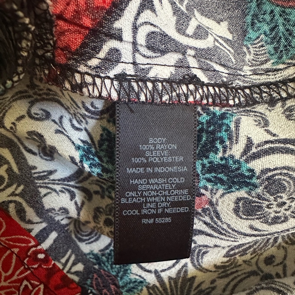 Express Red and Blue Patterned Rompet - Picture 6 of 7
